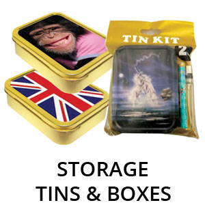 Storage, Tins & Boxes