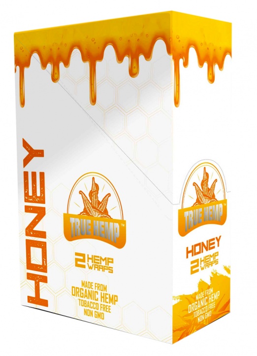 True Hemp Blunts Honey - 2 Blunts per Pack