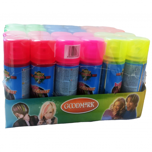 Party Success FLUORESENT HAIRSPRAY MULTI COLOUR  - 24