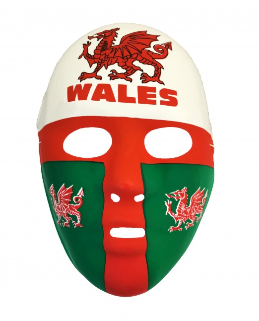 Wales Supporter Welsh Mask - Pack of 12