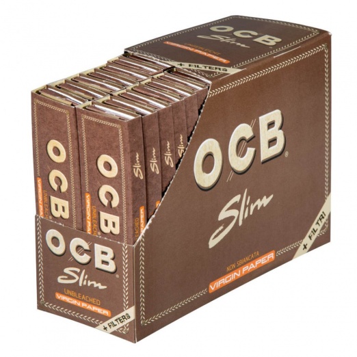 OCB Virgin| King Size Slim | Plus Filters | Rolling Papers | S&R ...