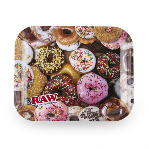 RAW Donut Metal Rolling Tray Medium