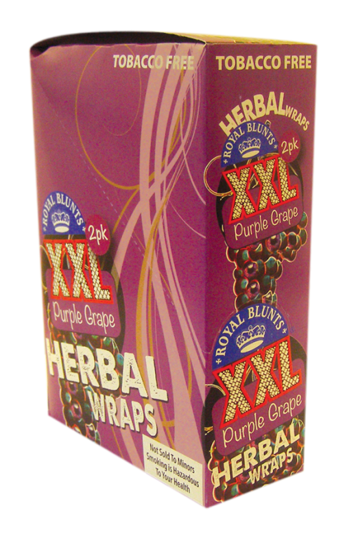 Royal Blunts XXL Wraps Purple Grape - 2 wraps per Pack