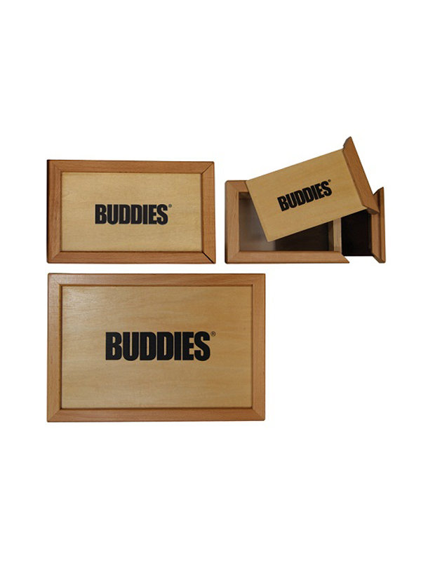 BUDDIES Wooden Sifter Storage Pollen Box S&R Tradelink