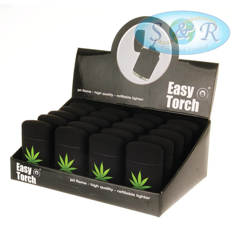 EASY TORCH 8 Double Storm Lighter in 6 Assorted Colours