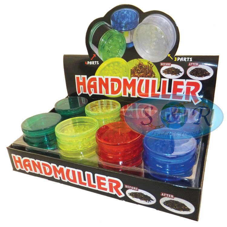 5 Part Acrylic Grinder S&R Tradelink Ltd