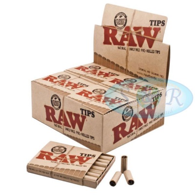 RAW Pre-Rolled WIDE Tips