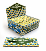 Highland Natural Thin King Size Rolling Papers & Tips