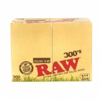 RAW Organic 300's 1 Size Creaseless Rolling Papers