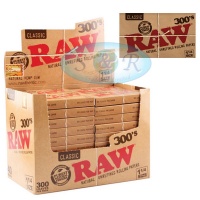 RAW Classic 300's 1 Size Creaseless Rolling Papers