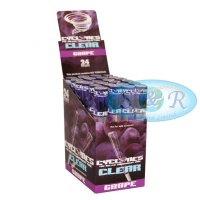 Cyclone Clear Grape Flavoured Pre Rolled Cones