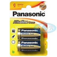 Panasonic Alkaline Power Batteries Size C