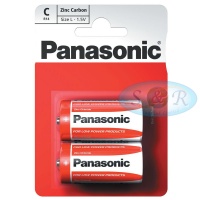 Panasonic Zinc Power Batteries Size C