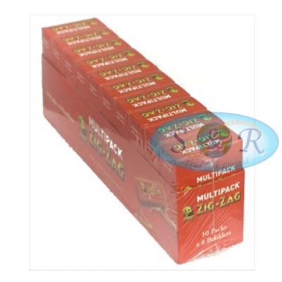 Zig-Zag Red Regular Multipack Rolling Papers